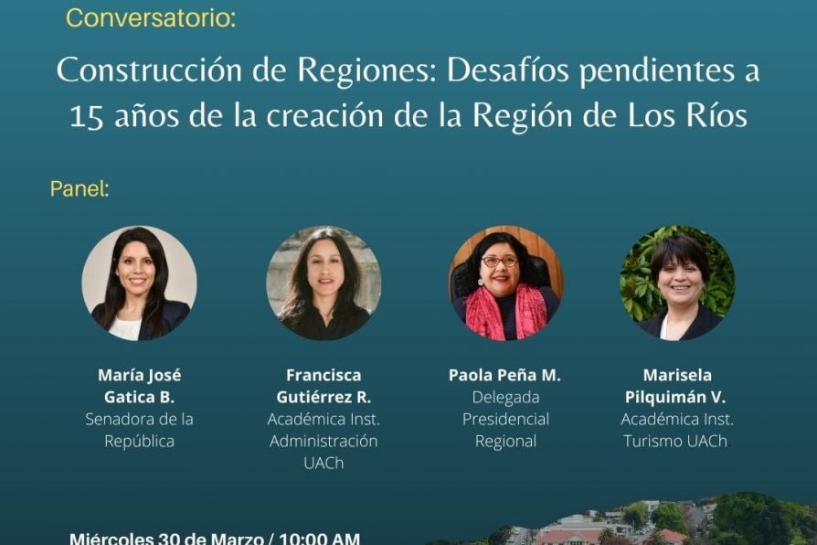 Invitan a participar en Conversatorio en el contexto del Día de las Regiones