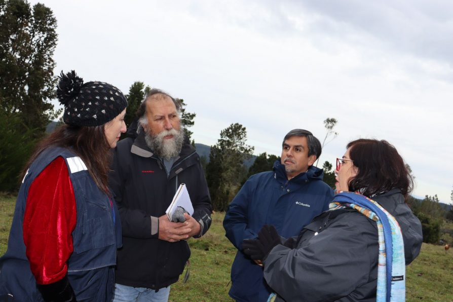 Delegada Presidencial de Los Ríos lideró reunión con vecinos del sector Cufeo Alto en Paillaco que piden soluciones a demandas históricas