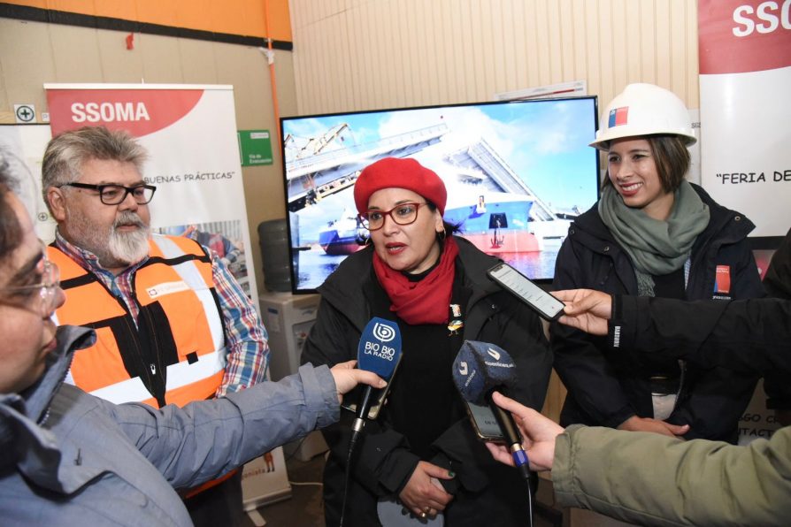 MOP retira pórticos restrictivos de altura en puente Cau Cau de Valdivia y tránsito queda habilitado para todo tipo de vehículos