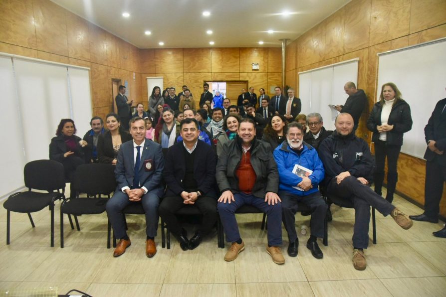 Delegado presidencial de Los Ríos lideró reunión de participación ciudadana del futuro cuartel PDI de La Unión