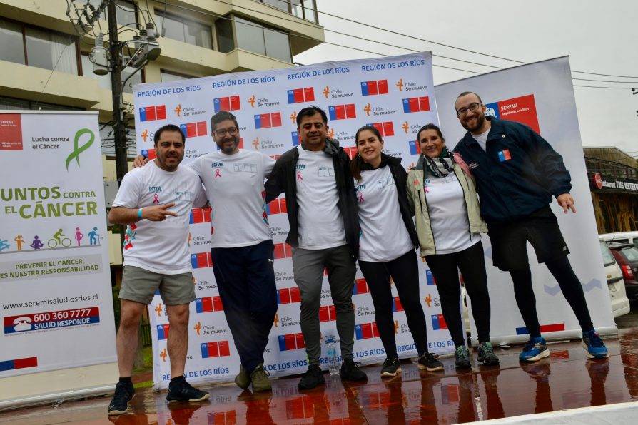 Corrida y caminata familiar convocó a más de 250 personas en Costanera de Valdivia