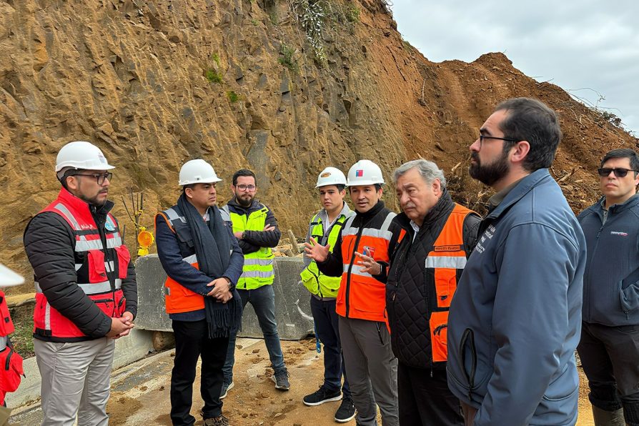 Delegado Presidencial Jorge Alvial lidera coordinación intersectorial para recuperar tránsito seguro en ruta T-400, sector La Rama en Corral