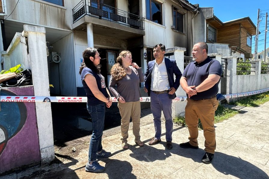 Delegación Presidencial de Los Ríos habilitó dependencias provisorias para Seremi de Energía y avanza en soluciones para otros servicios afectados por incendio