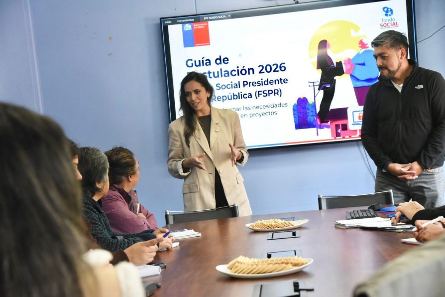 Departamento Social de la Delegación Presidencial Regional capacitó a más de 260 dirigentes sociales de Los Ríos