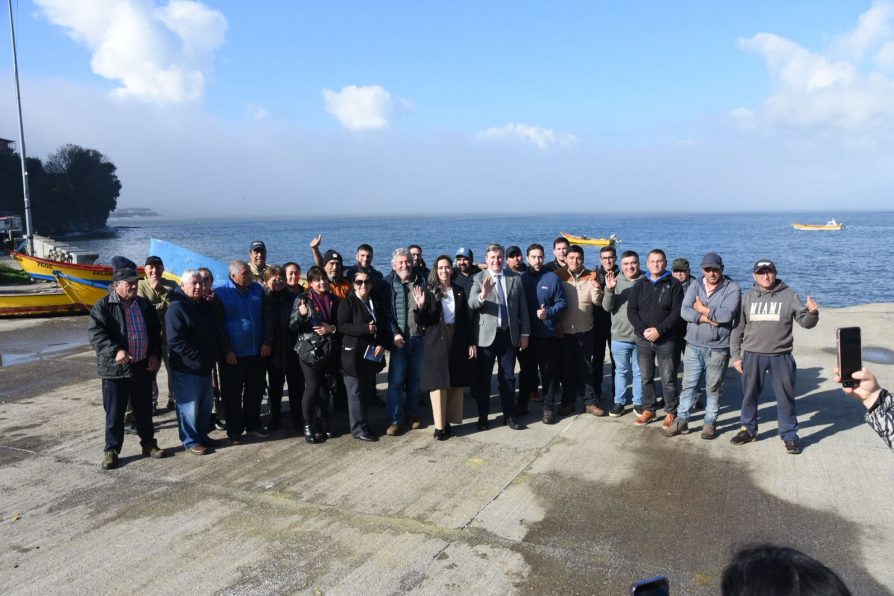 Delegada Presidencial de Los Ríos anuncia inversión de más de $100 millones para beneficiar a 168 pescadores artesanales de Los Ríos